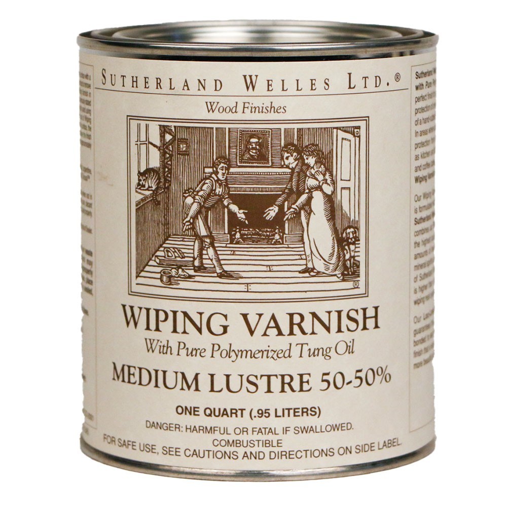 Sutherland Welles Ltd.: Wiping Varnish Medium Lustre – Quart