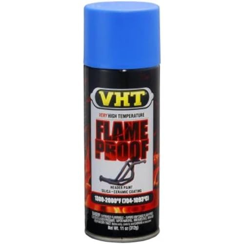 Flameproof Very High Heat 11 Ounce (Pack of 1) Flat Blue Coating