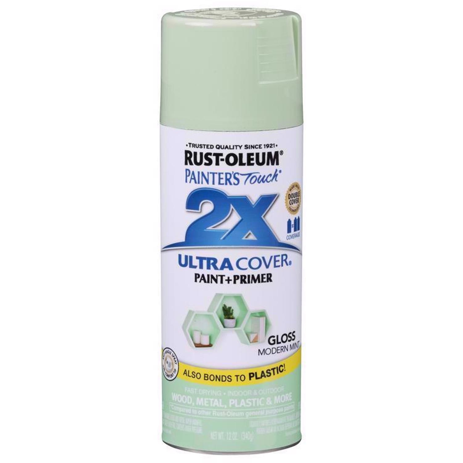 Rust-Oleum 329200 Painter’s Touch 2X Ultra Cover Paint & Primer Spray 12 oz.