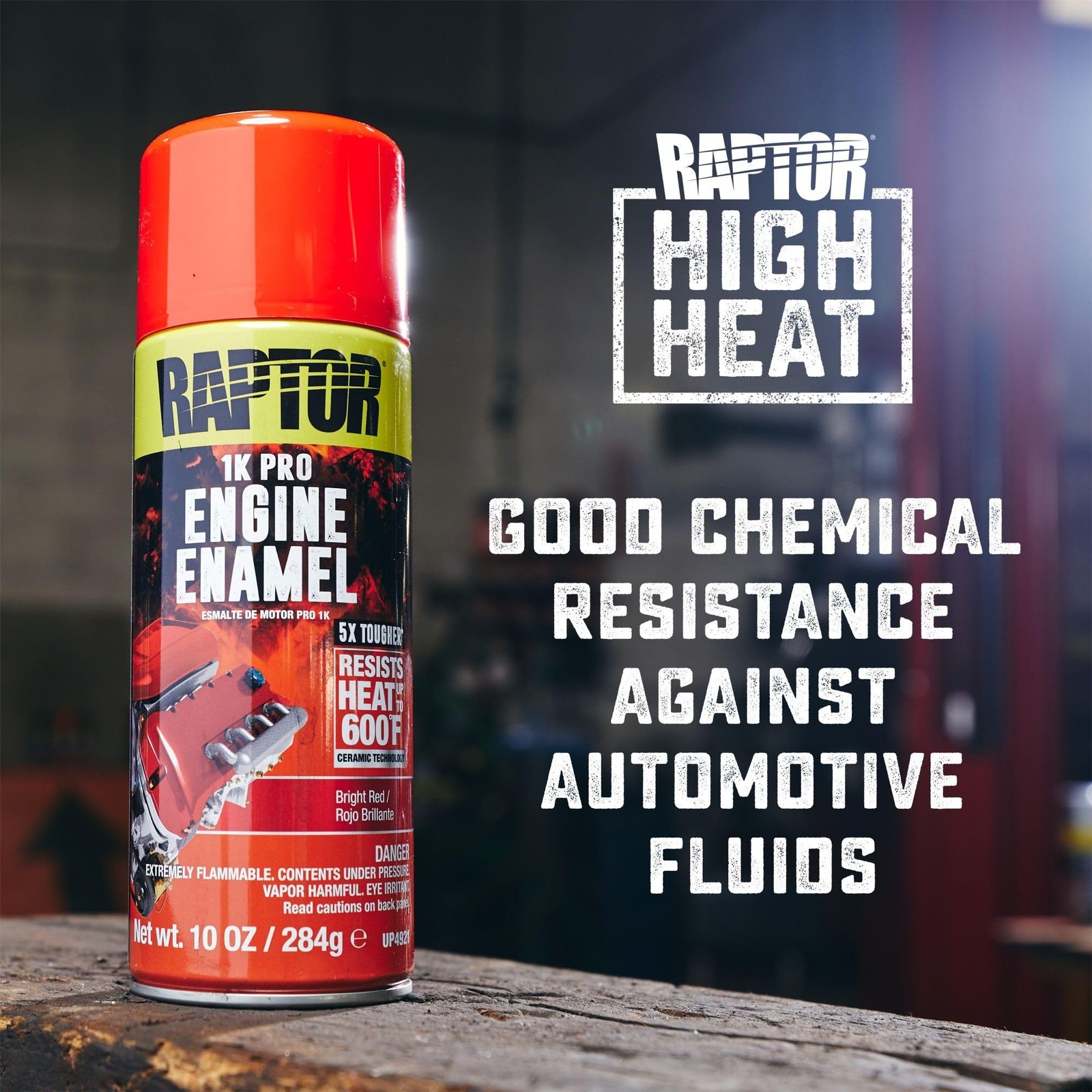 Raptor Engine Enamel Primer Spray, Superior Protection For High Hea… Fast Ship