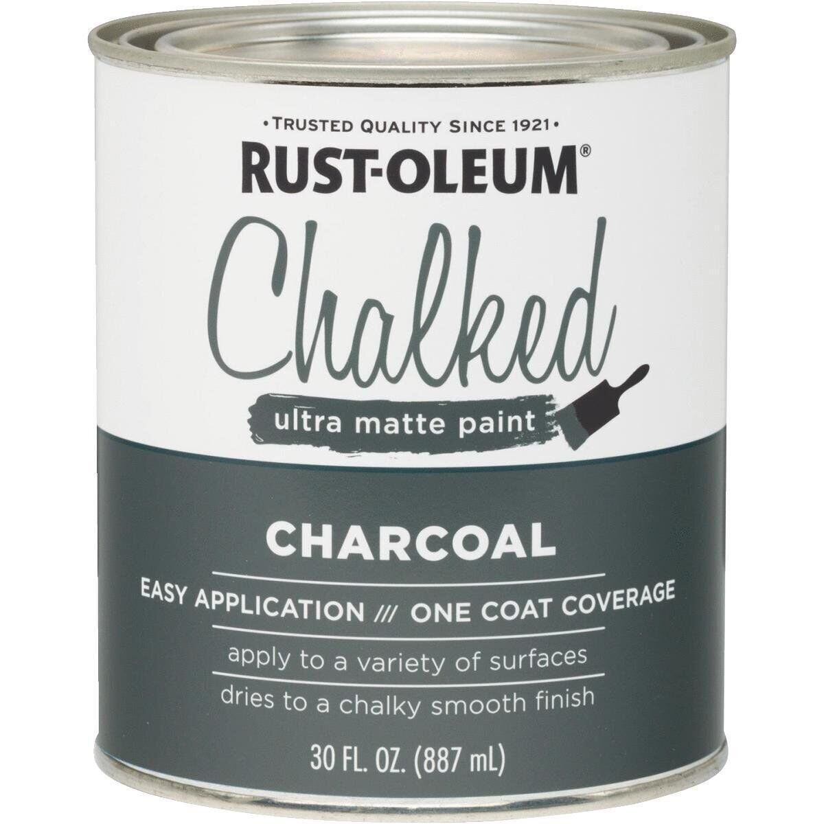 RustOleum Charcoal Chalked Paint