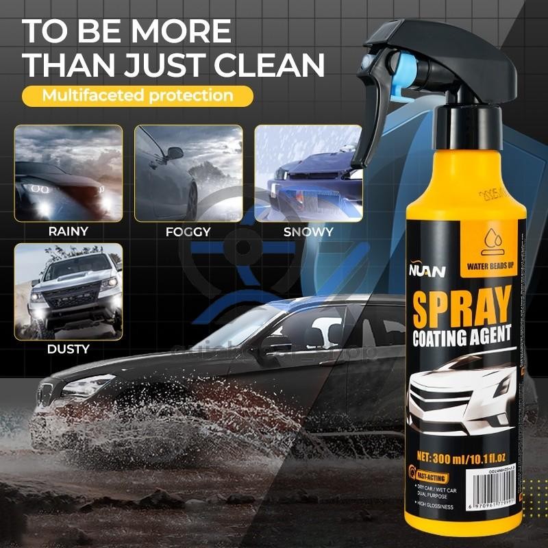 2Pack 300ml Car Coating Spray Car Paint Spray Coating Agent Antifouling US