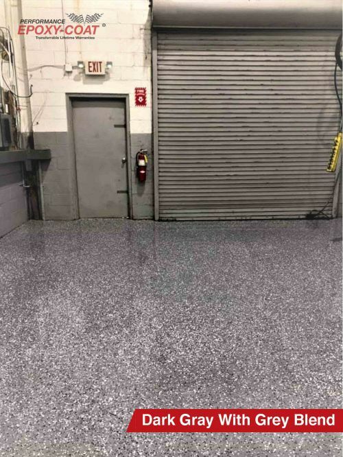 “GOOD” Full Epoxy Floor Coating Kit 500 sq. ft. 9.7 mil with 1/4″ flake