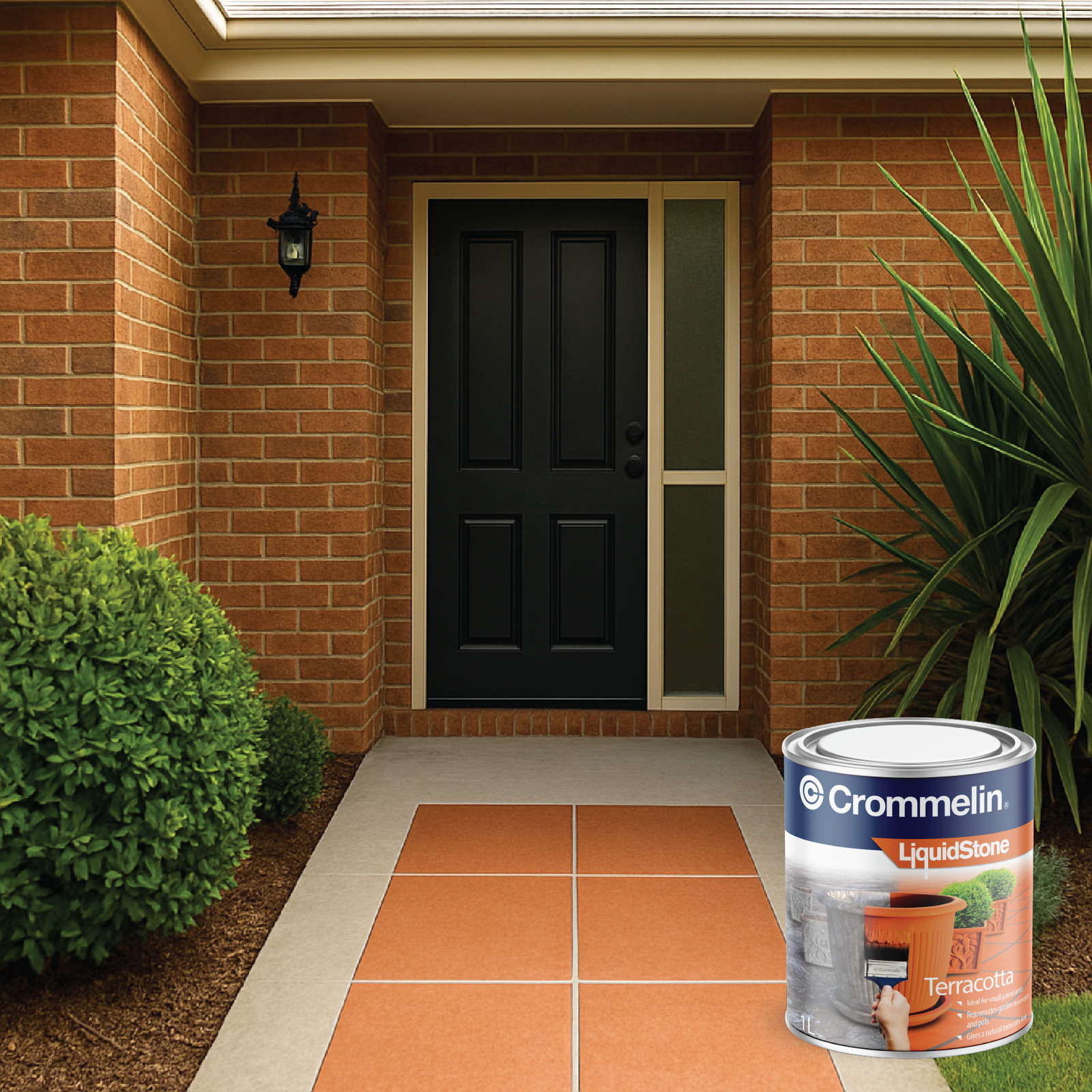 Crommelin 1L Terracotta Liquidstone