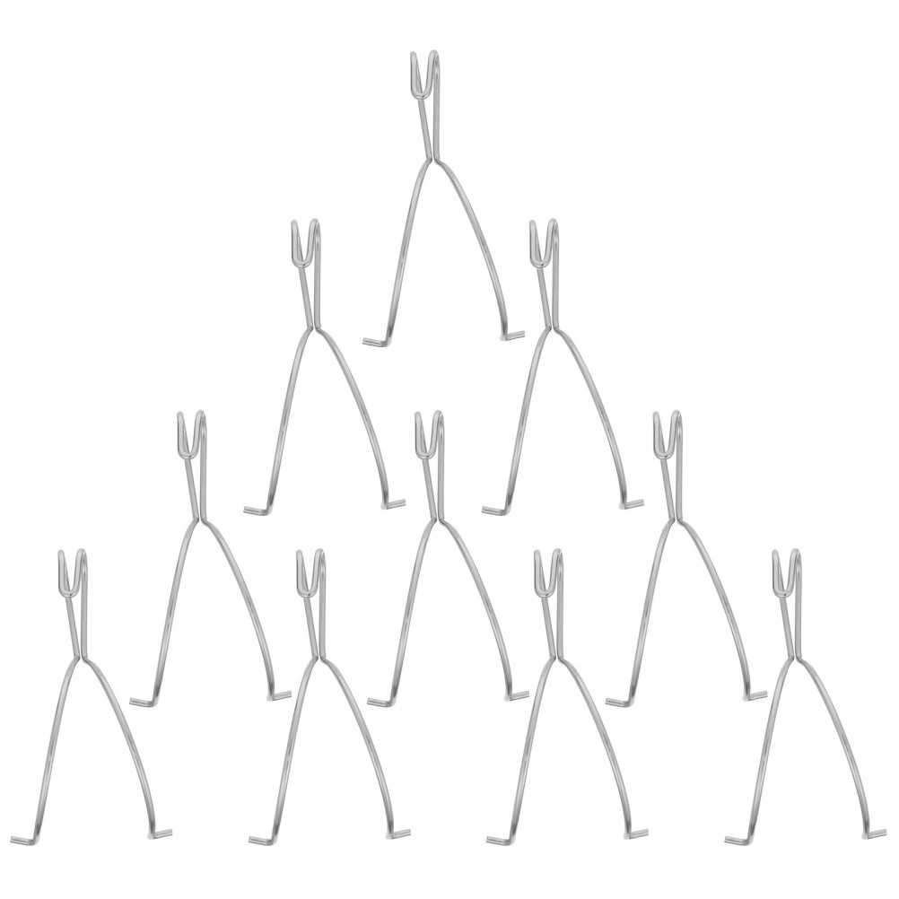 10 Pcs Spray Paint Drying Hook Cabinet Door Hanging Painting Stand