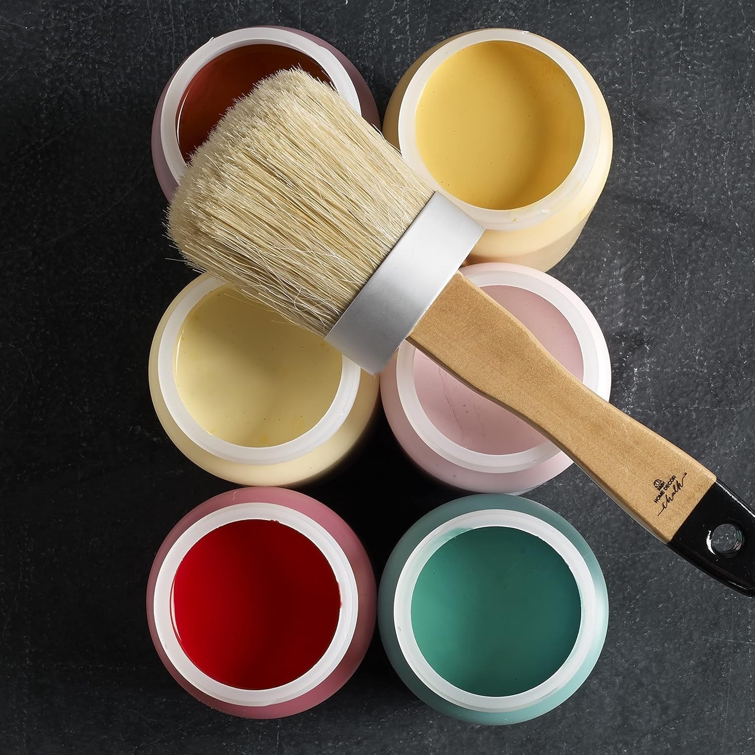Home Decor Chalk Metallic Silver – 8 oz. Ultra-Matte Acrylic Paint for Versat…
