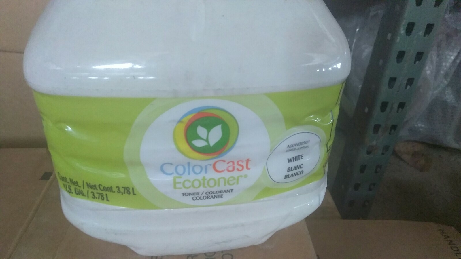 NEW COLORCAST ECOTONER Toner, High Performance White A60W00901