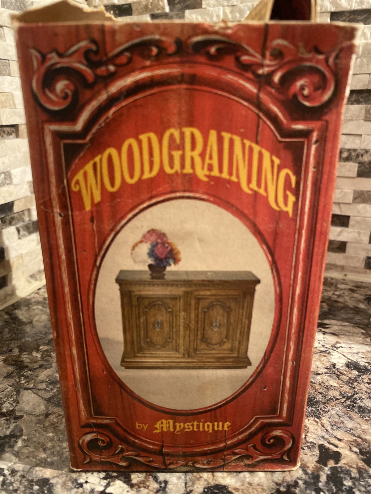 Mystique Wood Graining Kit For 1 Table Or 2 Chairs ￼Open Box Corsican green