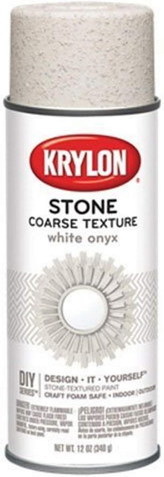 Transform Your Space with K18213 White Onyx Coarse Stone Spray Paint!