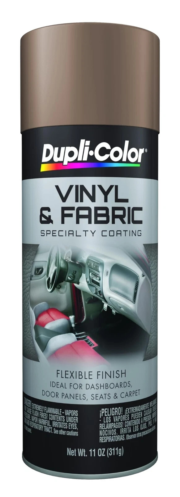 Dupli-Color HVP113 Vinyl and Fabric Coating Spray Paint – Medium Beige – 11 o…