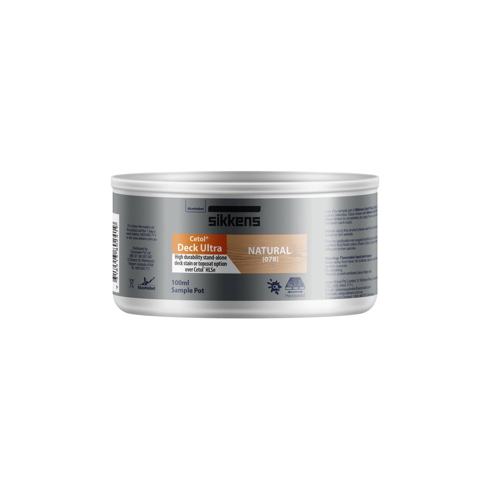 Sikkens 100ml Natural Cetol Deck Ultra