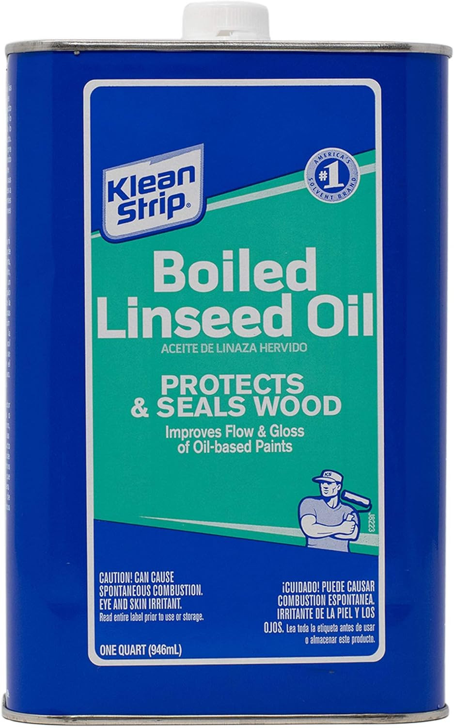 Kleanstrip Boiled Linseed Oil 1 Quart