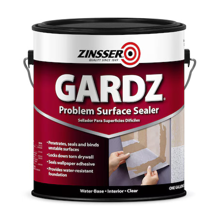 Zinsser 2301 Zinsser Gardz Problem Surface Sealer, Matte, Clear, 1 Gal
