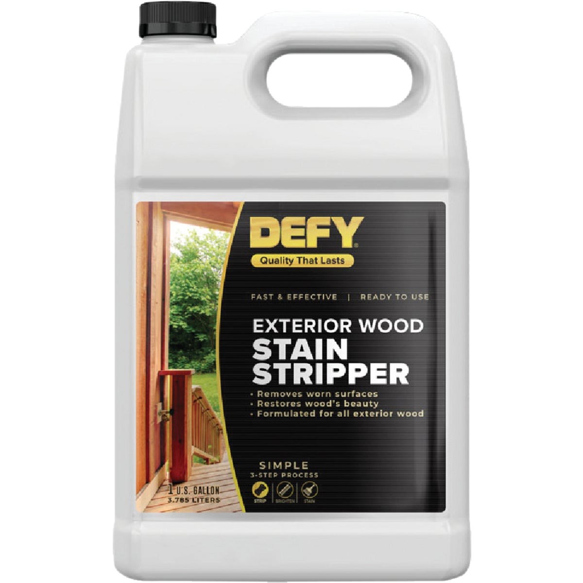 DEFY 1 Gal. Exterior Wood Stain Stripper 300187 DEFY 300187 709057440011