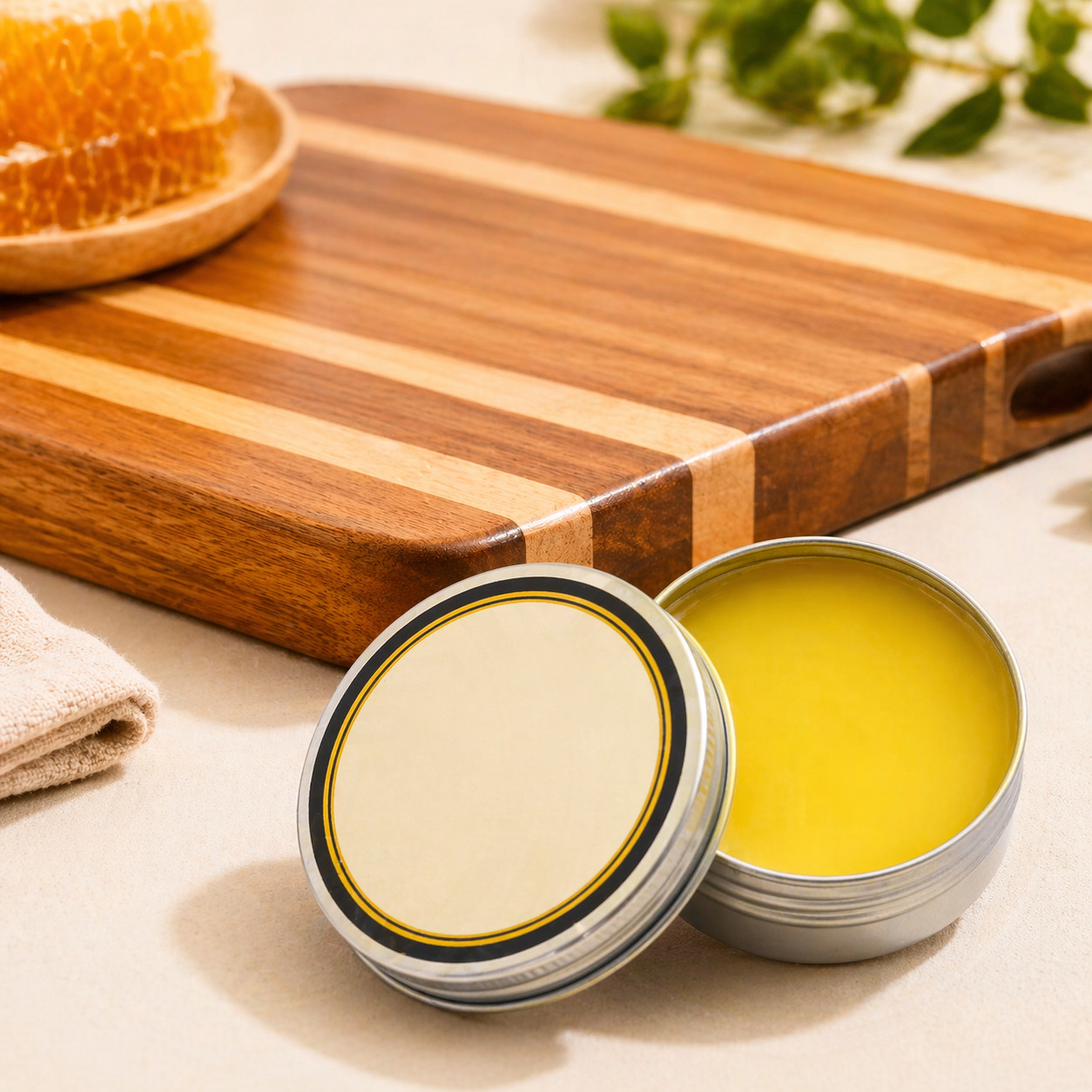 Food Grade Cutting Board Oil Furniture Wax Wood Conditioner Butcher Block Polish