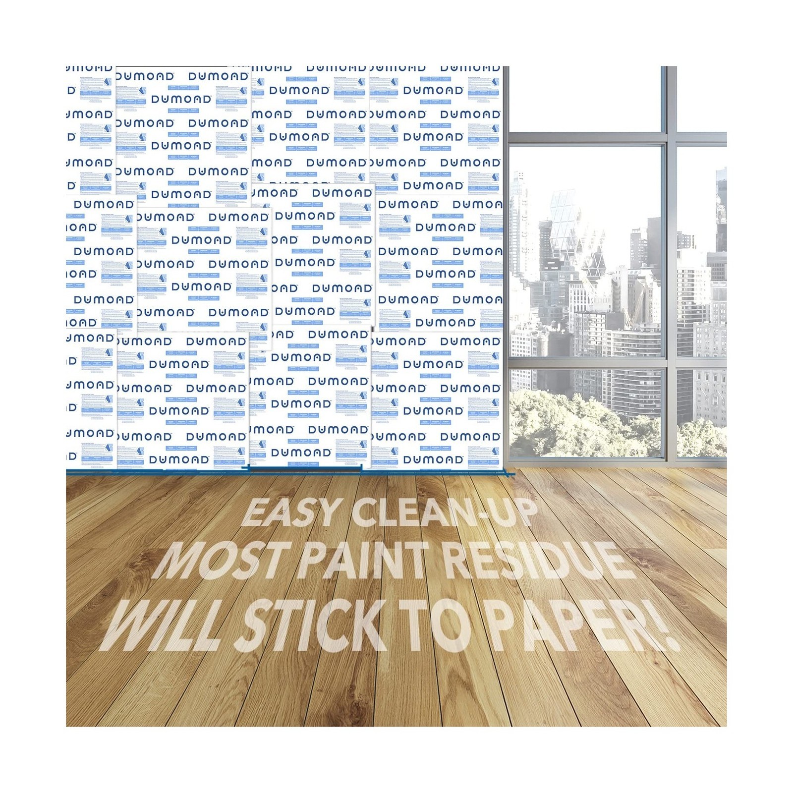 Laminated Paper- Extends Product Life & Speeds Removal,1 Roll,2.66 Pounds