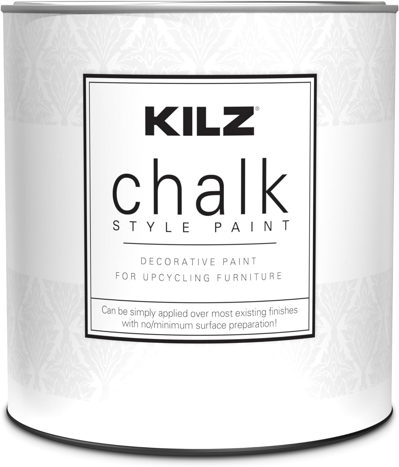 2 Kilz Chalk Style Paint Decorative Upcycling Furniture Platinum Ring quart