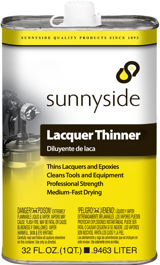 Sunnyside 45732 General Purpose Lacquer Thinner 1 Quart – Quantity of 12