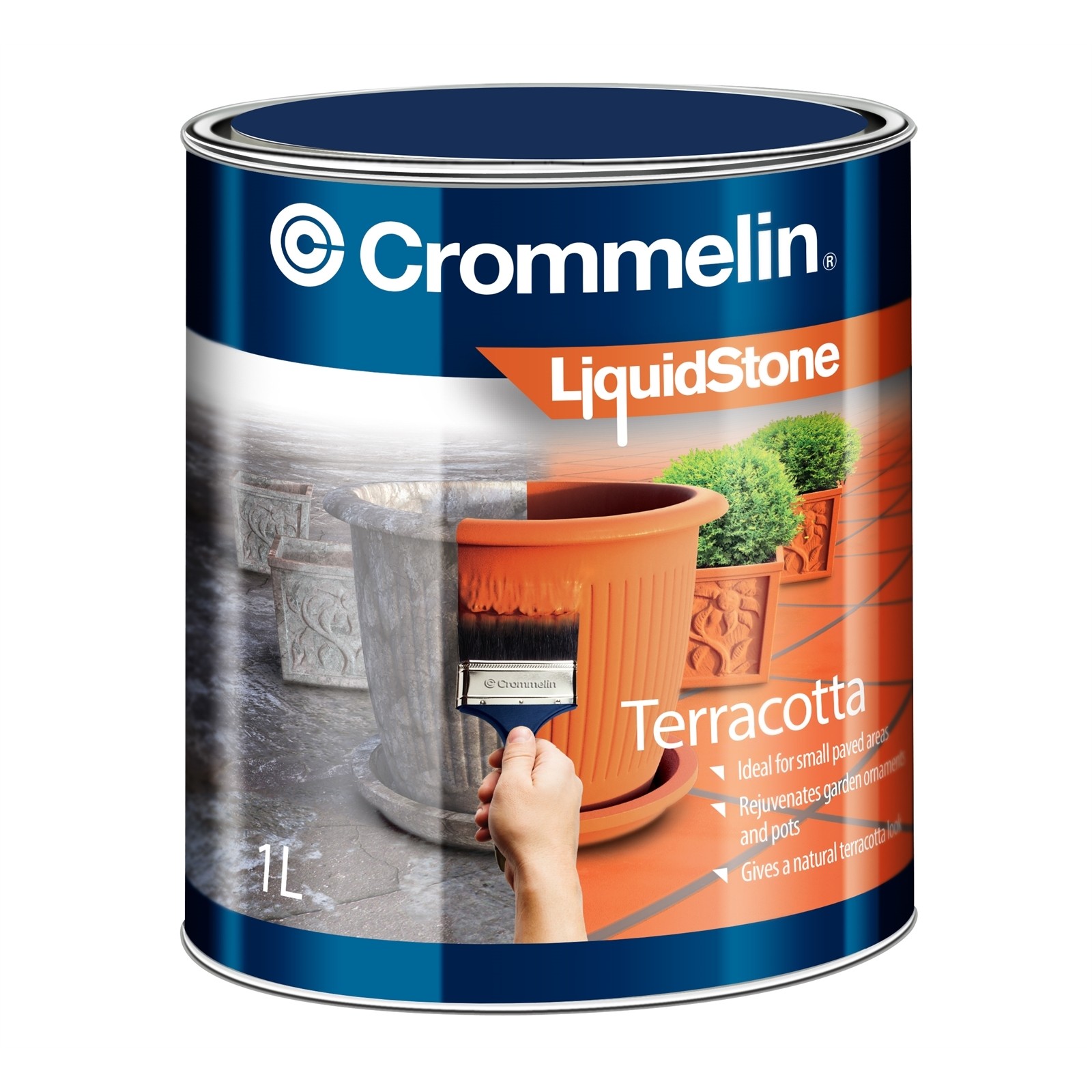 Crommelin 1L Terracotta Liquidstone