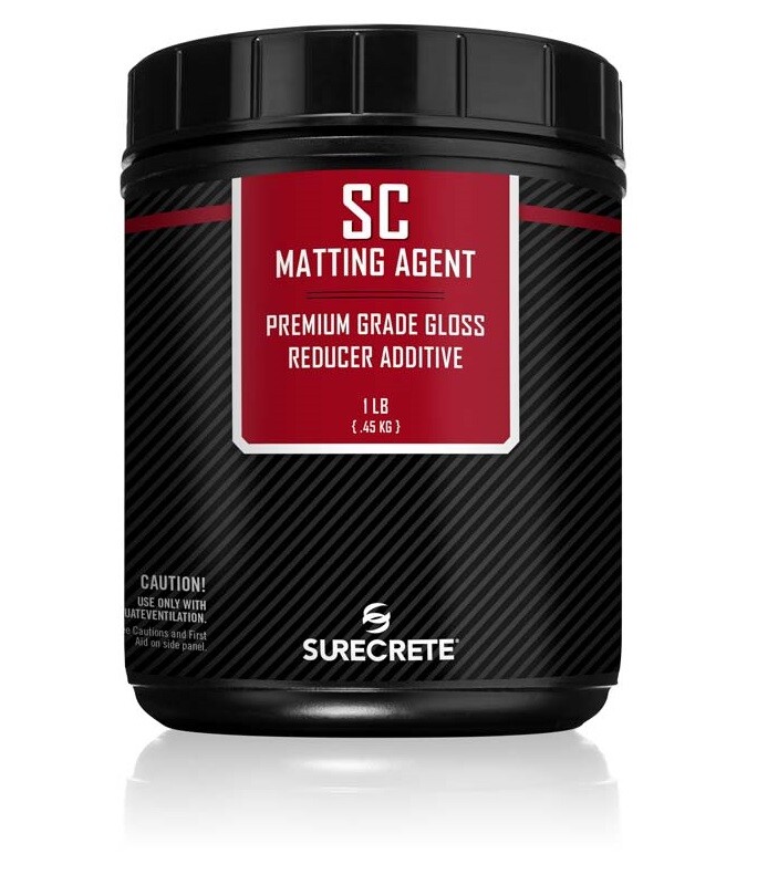 Matting Additive for Concrete Sealers. For Solvent Acrylic Sealers, Polyurethane