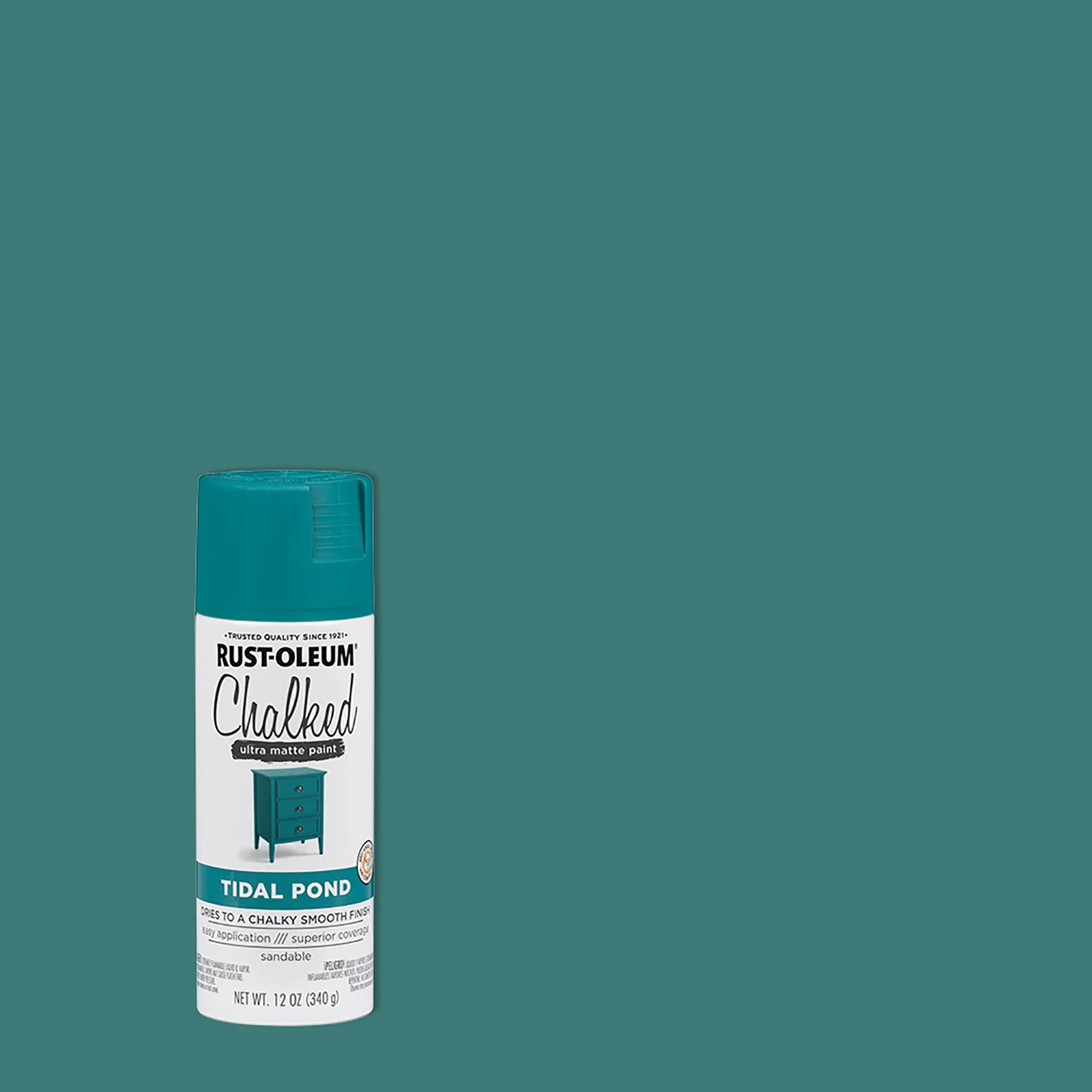 RUST-OLEUM CHALKED SPRAY PAINT Chalky Smooth Matte Finish—Choose Your Color