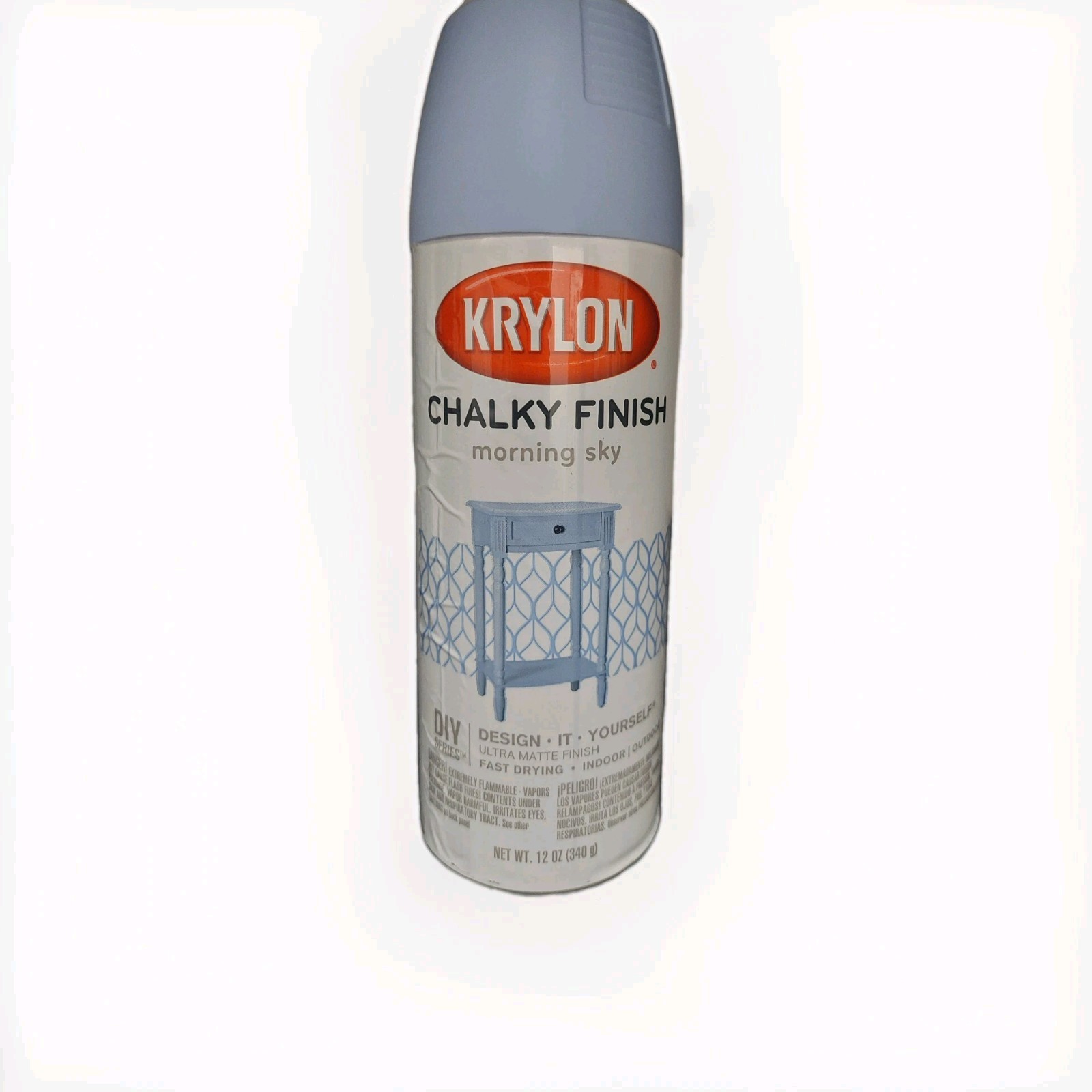 Krylon Chalky Finish Spray Paint, Morning Sky, 12 Ounce