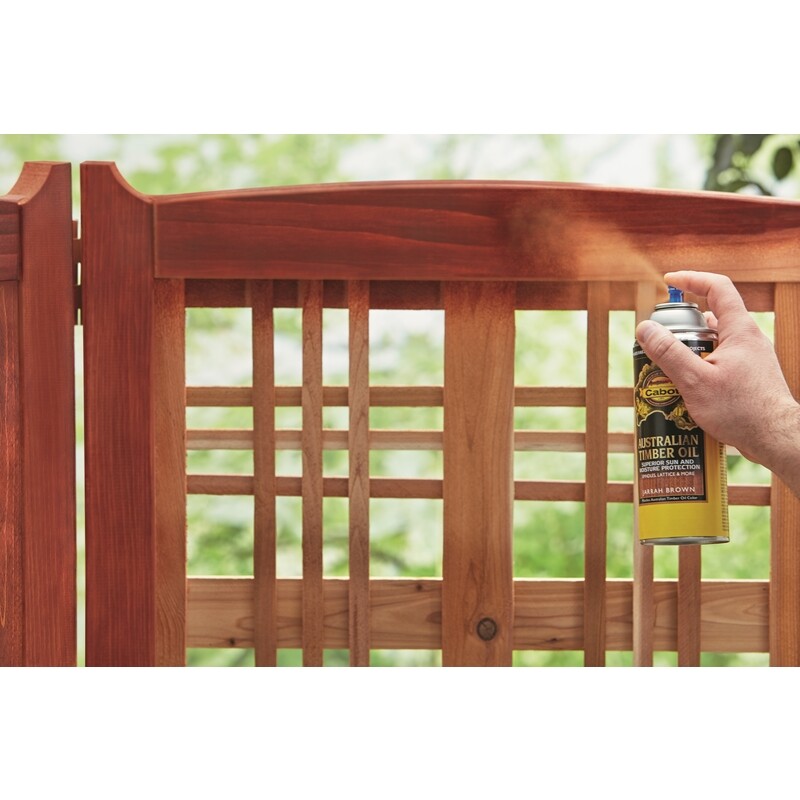 Cabot AUSTRALIAN TIMBER OIL 12 oz. Transparent Smooth JARRAH BROWN Deck Railings