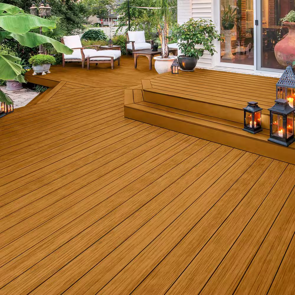 Elite 1 Gal. Mountain Cedar Woodland Oil Transparent Stain and Sealer in 1-Low V