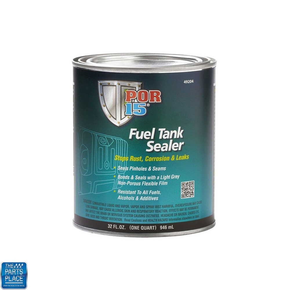 POR-15 Fuel Tank Sealer Stops Rust Corrosion Leaks Seals Pinholes & Seams Quart