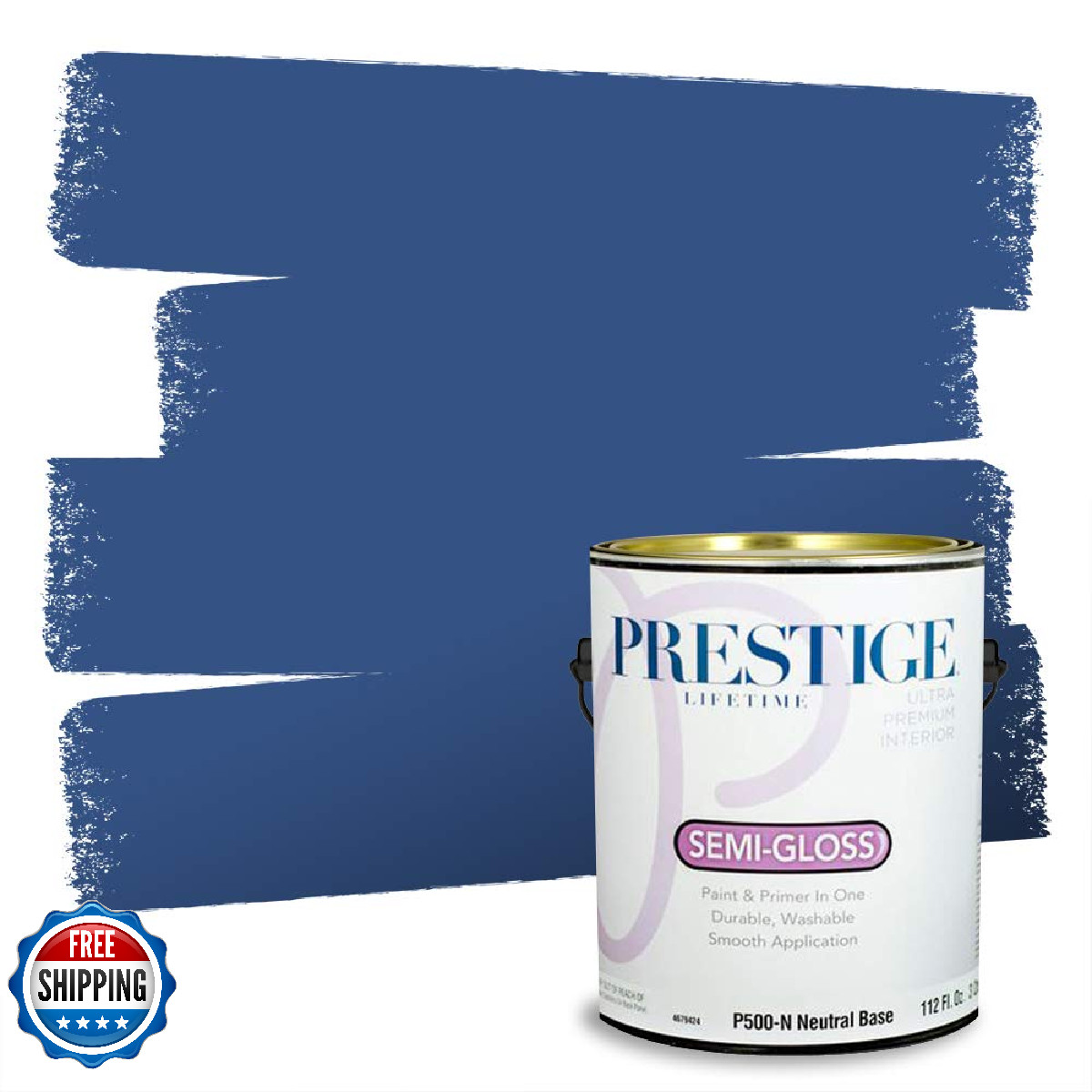 Prestige Paints P500-N-812Bm Interior Paint And Premiumr In One Semi-Gloss