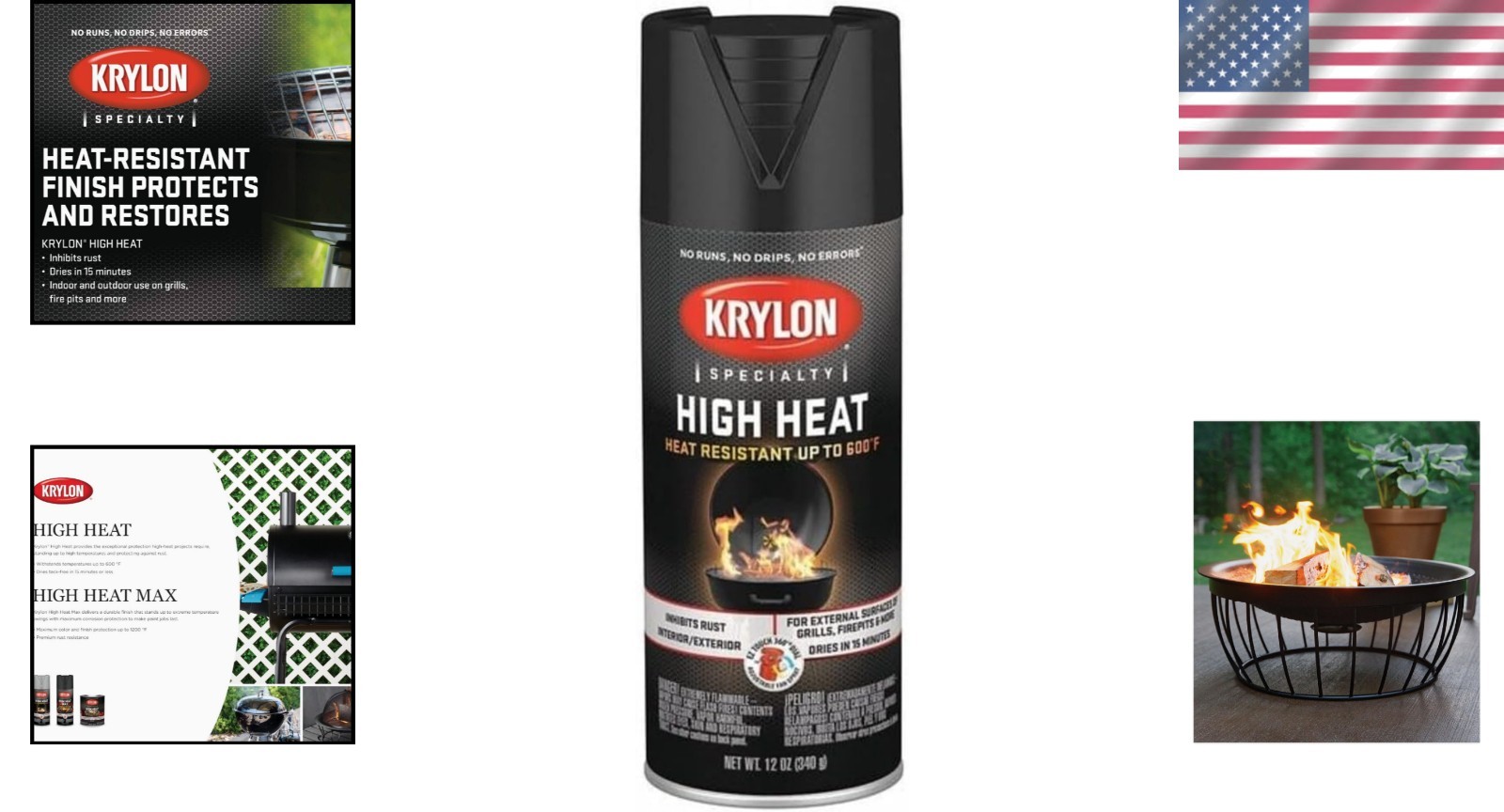 Durable Satin Black High Heat Spray Paint – Perfect for Metal Surfaces – 12 Oz