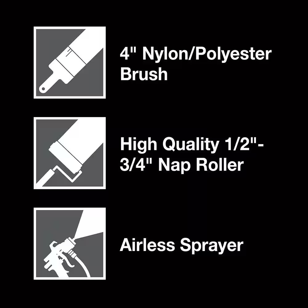 5 Gal. White Flat Interior/Exterior Dry plus Basement & Masonry Waterproofer
