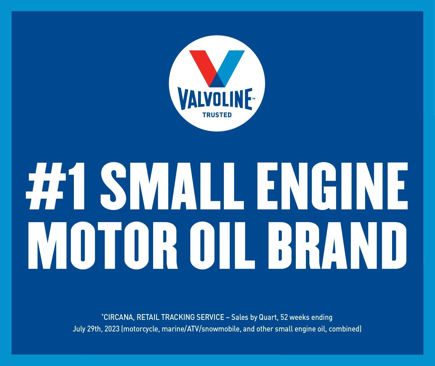 Valvoline 4-Stroke ATV/UTV SAE 10W-40 Motor Oil 1 QT, 1 Case of 6, Gold