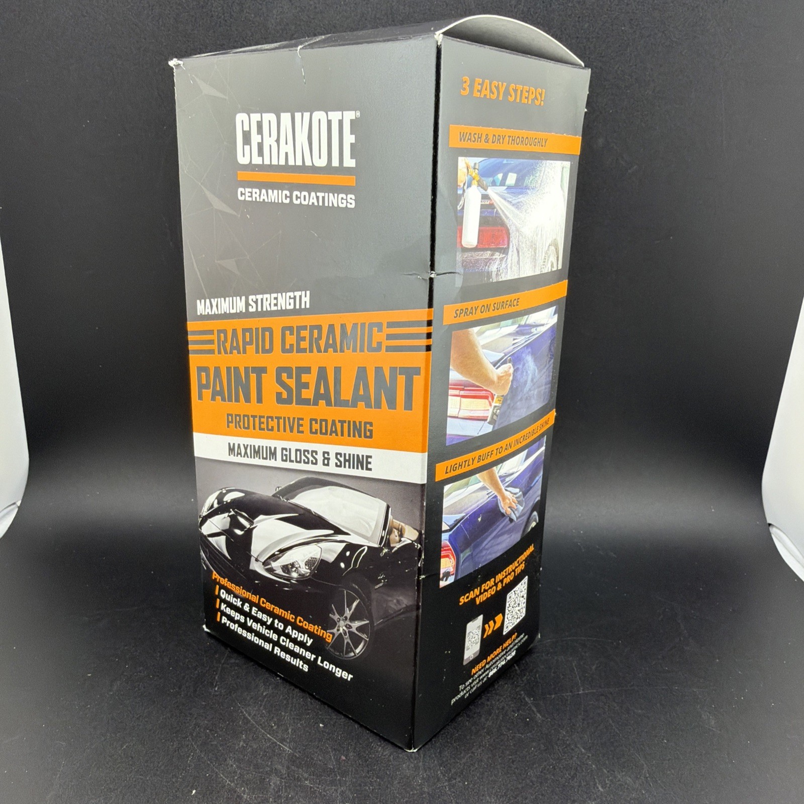 Cerakote Platinum Rapid Ceramic Paint Sealant Kit, High Gloss Protective Coating