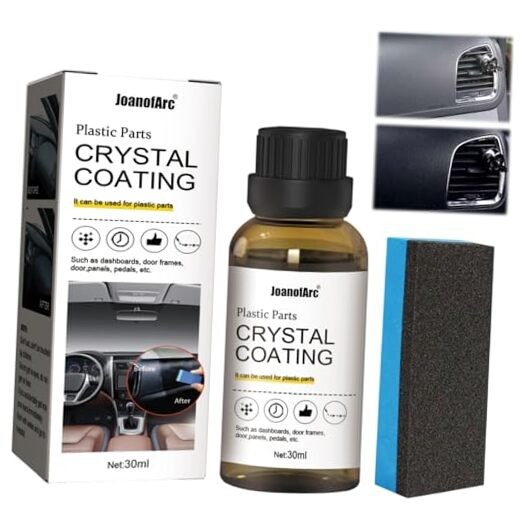 Crystal Coating for Car, Plastic Parts Crystal Coating Plastic Restorer