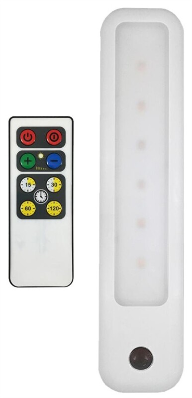 AmerTac LW1204W-T1 LED Low Profile Bar Light With Remote Control, AAA 7231921