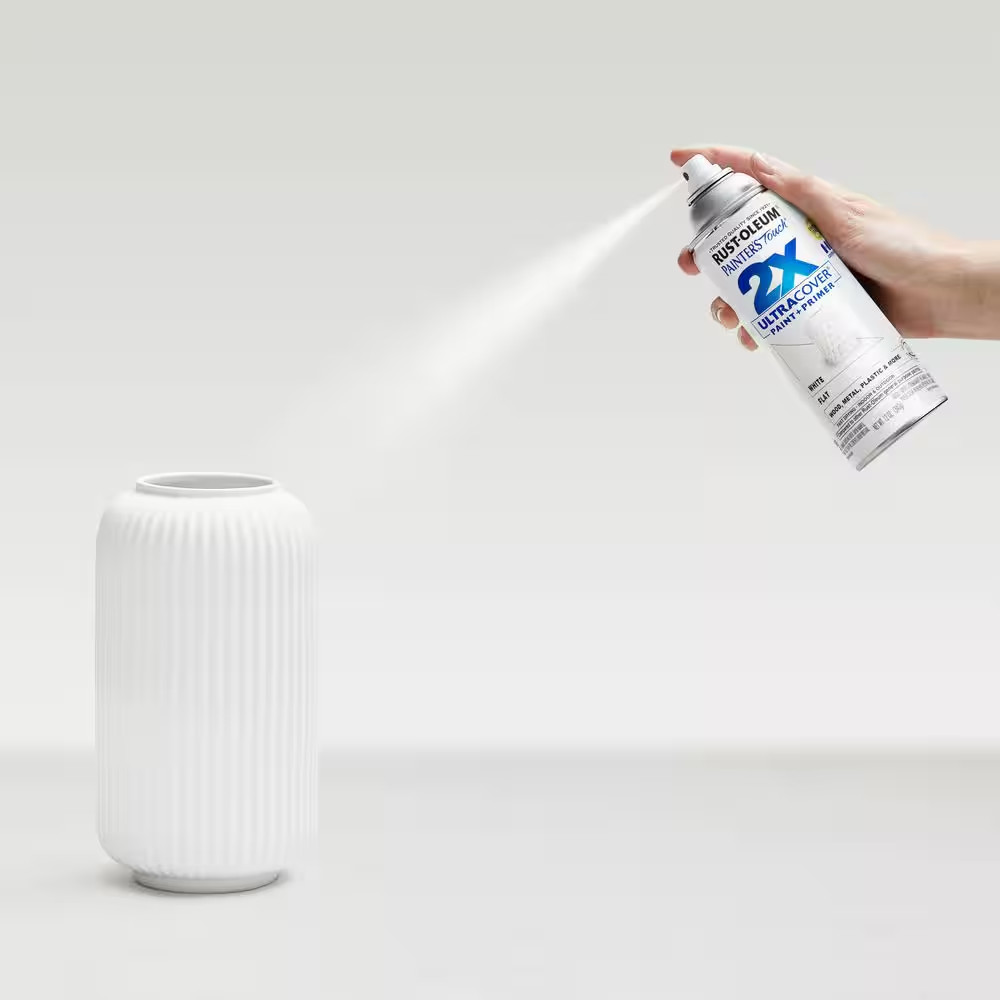 12 Oz. Flat White General Purpose Spray Paint