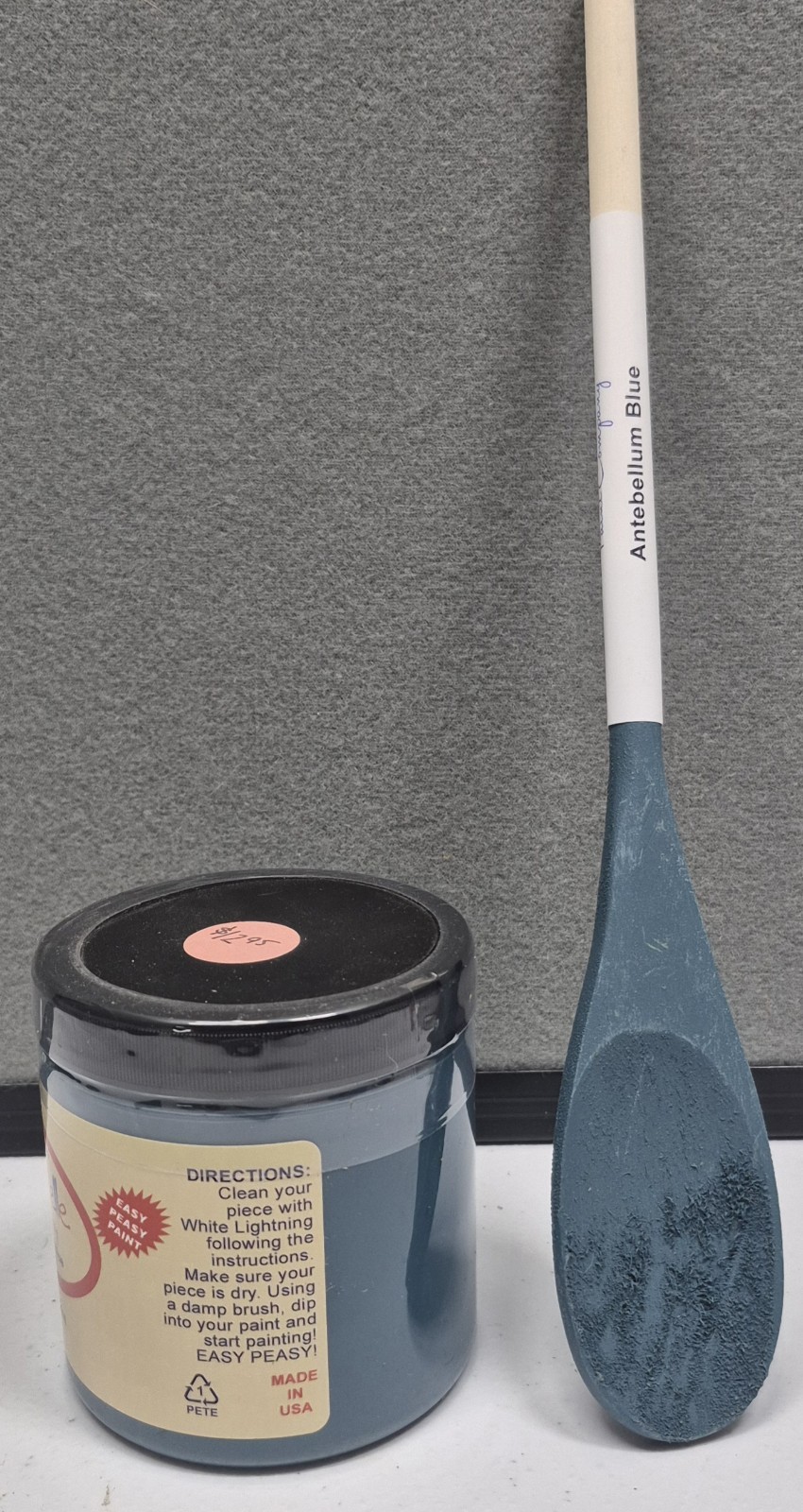 Dixie Belle Paint Chalk Mineral Paint 8oz “Antebellum Blue” Color New Furniture