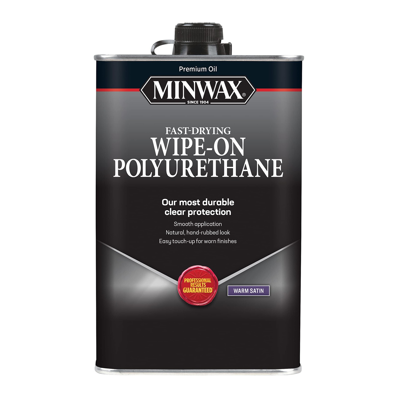 Minwax Wipe On Polyurethane Satin Finish Oil Based Wood Protector 1 Pint