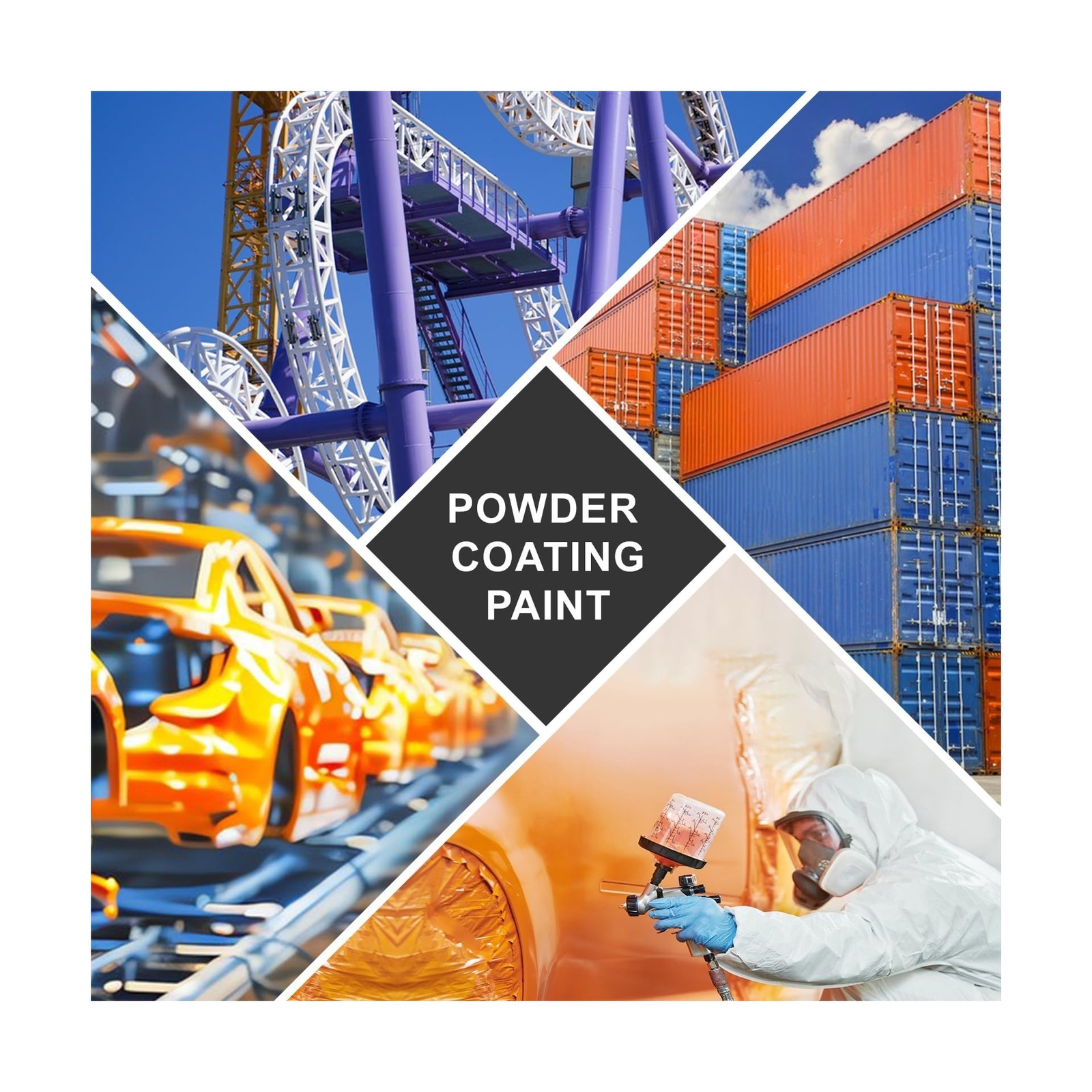 Powder Coating Paint for Metal Surfaces | Car Paint | Building Materials | Po…