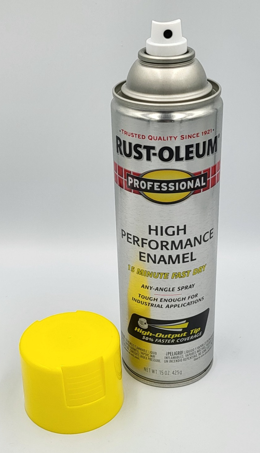 Rust-Oleum 7543838 3 PACK Enamel Spray Paint 15 oz GLOSS SAFETY YELLOW 3Pk