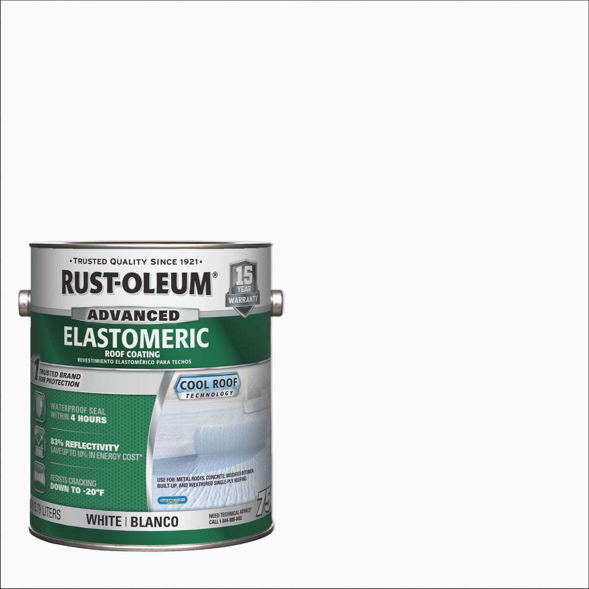 301903 10 Year Elastomeric Roof Coating White Gal