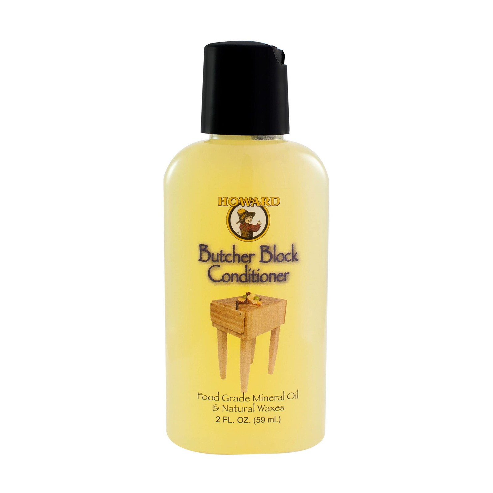 Howard Butcher Block Conditioner, 2 Fl. Oz. 2 Fl Oz (Pack of 1)