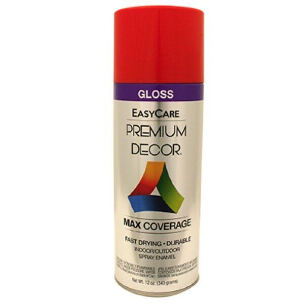 EasyCare PDS24-AER Can of Premium Decor Banner Orange Gloss Spray Paint
