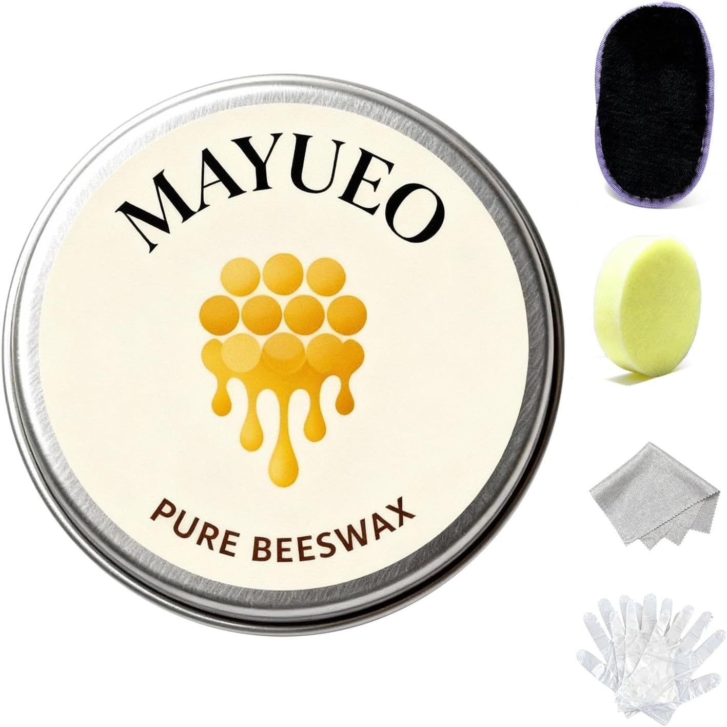 100ml Natural Beeswax Furniture Polish & Leather Conditioner – Non-Toxic Care