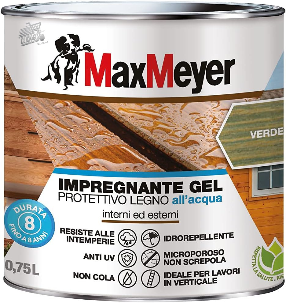 Maxmeyer Wood Impregnator Green Water Gel Outdoor Protective 0.75L