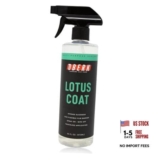 Oberk Lotus Coat SiO₂ Spray Sealant – High Gloss Spray for 16 Fl Oz (Pack of 1)