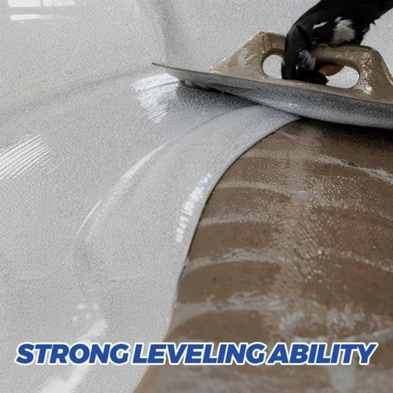 High-Gloss Marble Effect Epoxy Floor Coating – Light Grey – 1 Qt. – 4 Pack