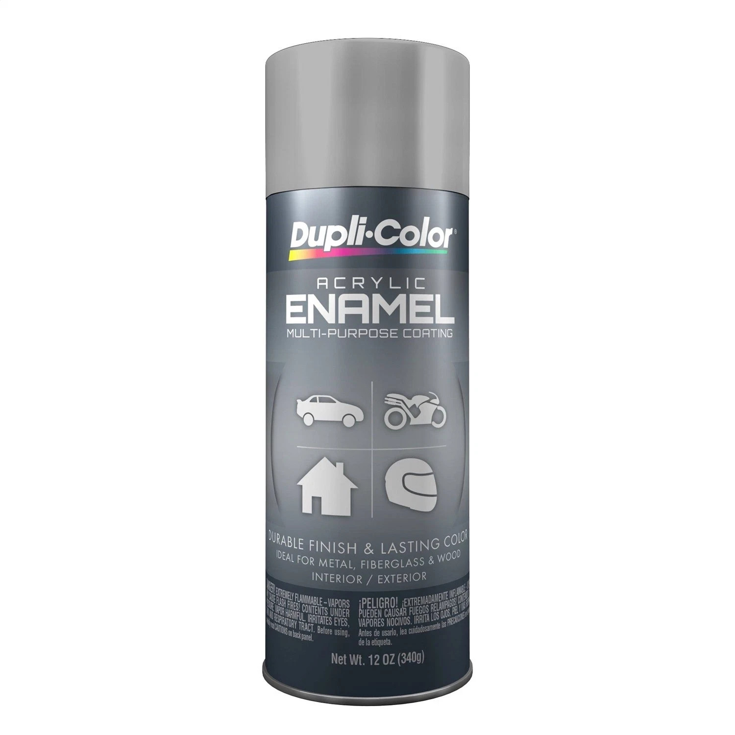 Dupli-Color DA1610 Medium Gray General Purpose Acrylic Enamel – 12 oz.