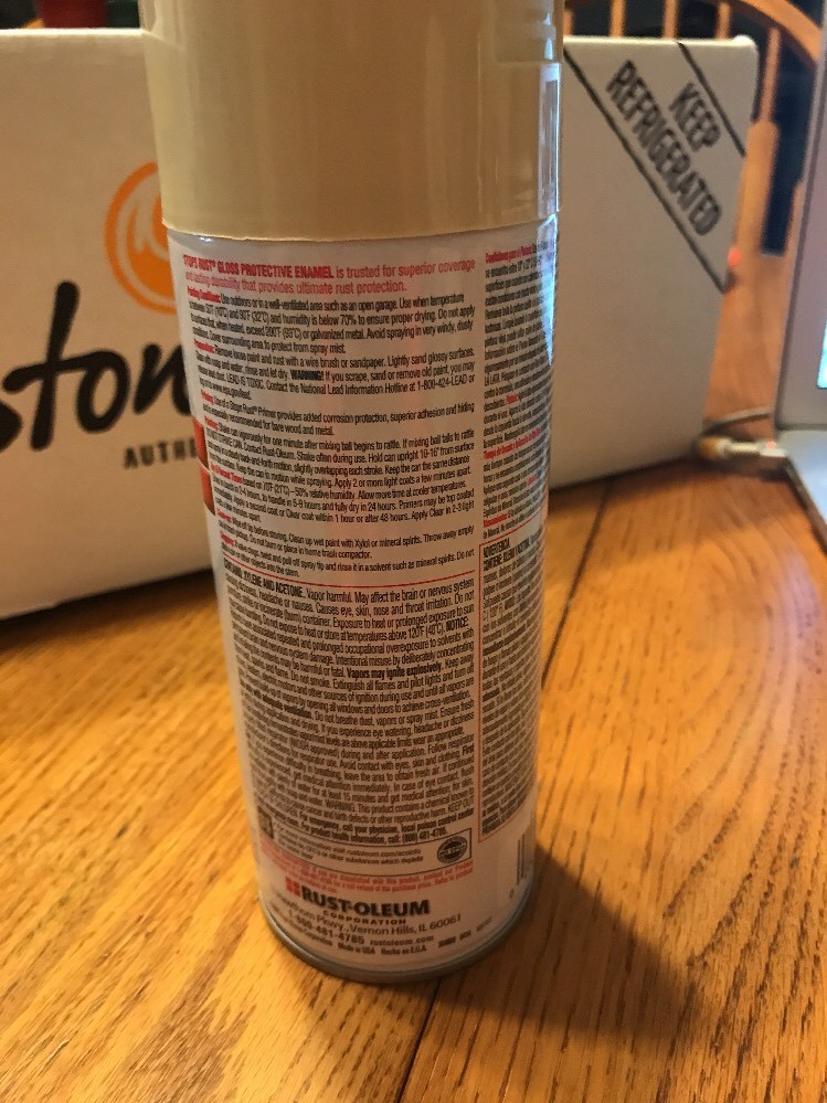 12 Oz Oleum Stops Rust Anti-Gloss Protective Enamel-Brand New-Ships N 24h